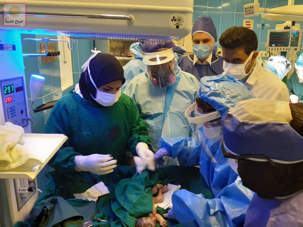 عملیات احیای نوزاد ۳۳ هفته و نارس در بیمارستان شهید جلیل یاسوج با موفقیت انجام شد