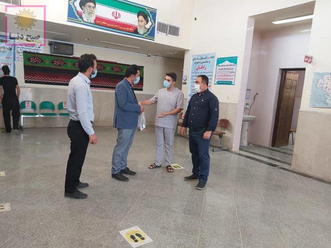 گزارش تصویری بازدید سرزده رئیس مرکز بهداشت بویراحمد از مرکز ۱۶ ساعته لوداب/ تصاویر
