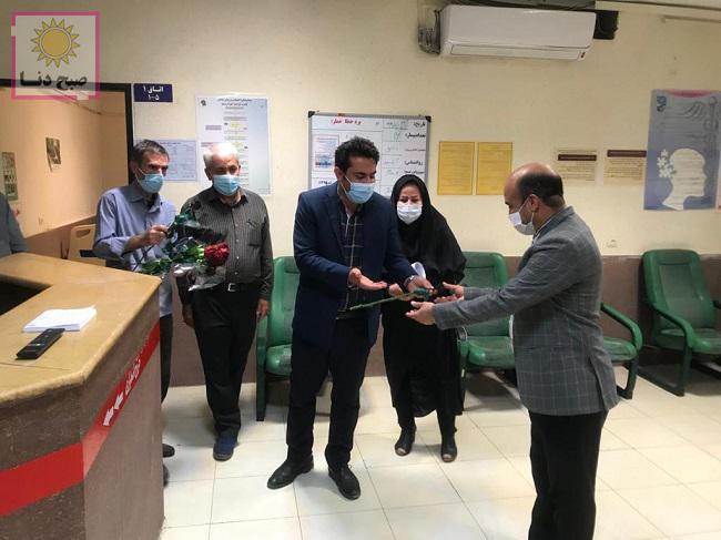 گزارش تصویری عیادت رئیس مرکز بهداشت شهرستان بویراحمد از بیماران بیمارستانهای سلمان و شهید رجایی یاسوج/تصاویر