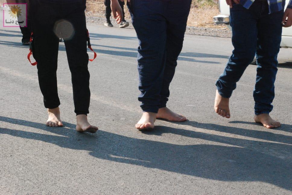 پیاده روی عمومی ویژه اربعین در شهر باشت به روایت تصویر