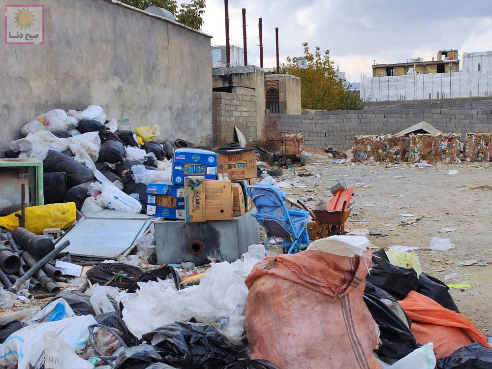 تبدیل مرکز تاریخی بویراحمد به پایگاه بازیافت زباله /حال نامساعد روستای تلخسرو در بحران کرونا و لزوم اقدام سریع