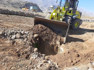 پر و مسلوب کردن “۱۰” حلقه چاه غیر مجاز در شهرستان باشت+تصاویر