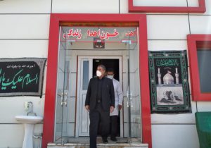بازدید استاندار کهگیلویه و بویراحمد از اداره کل انتقال خون استان در روز عاشورا