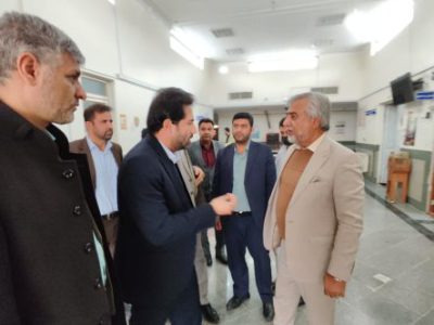 بازدید سرپرست دانشگاه علوم پزشکی استان از شبکه بهداشت و درمان شهرستان دنا