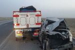 تصادف مرگبار کامیون با سواری در محور یاسوج_بابامیدان